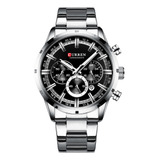 Relógio Masculino Business 8355 Curren 3atm Quartz Luxury Cl