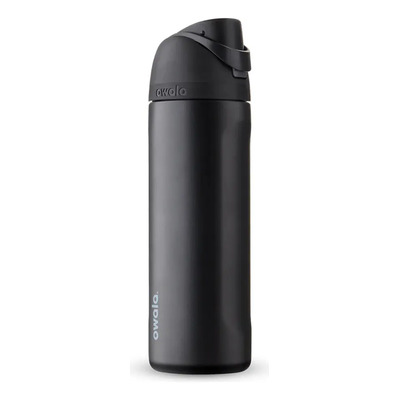 Termo Owala FreeSip de Acero Inoxidable, 710 ml, con Pico y Tapa, Very Very Dark | Meses sin interés