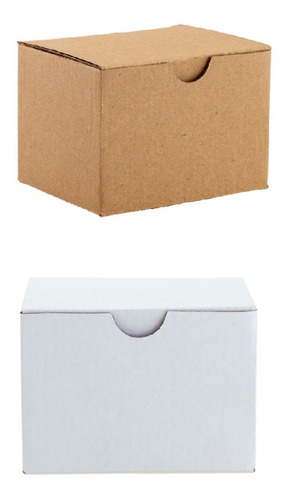 100 Cajas Cartón Micro Corrugado 9x8x7 Armable Para Envíos