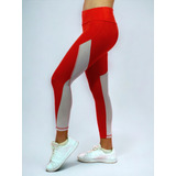 Leggins Sexy Rojo Mujer - Ajuste Perfecto Bonita & Fitness