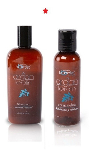 Kit Argan La Bonte Shampoo + Crema Duo