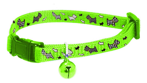 Collar Para Perros Y Gatos Raza Pequeña Con Cascabel Diseño