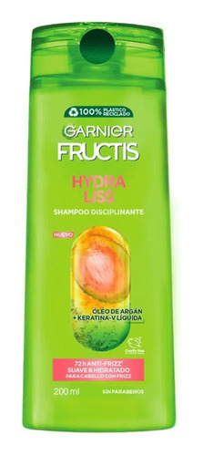 Shampoo Fructis Hydra Liss Oleo Argan 200 Ml