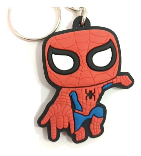 Chaveiros Borracha Marvel Avengers Deadpool Spiderman