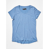 Polera Mujer All Around Azul Marmot