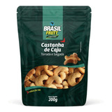 Castanha De Caju Torrada E Salgada 200g - Brasil Frutt