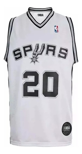 Camiseta Musculosa Basquet San Antonio Spurs Manu Ginobili