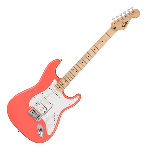 Guitarra Eléctrica Fender Squier Sonic Stratocaste Hss Coral