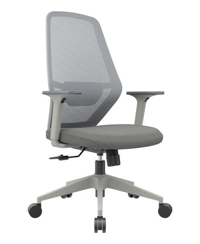 Silla De Escritorio Mobilishop Icon Gerente Gris Premium 