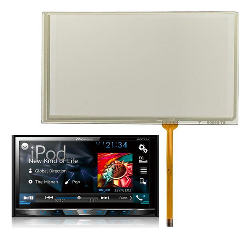 Tela Touch Screen Pioneer Dmh-z5380tv Dmh 5380 Tv 6380 5280