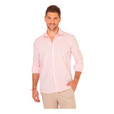 Camisa Lisa Basica Hombre Dromo Slim Fit Camisas Lisas 