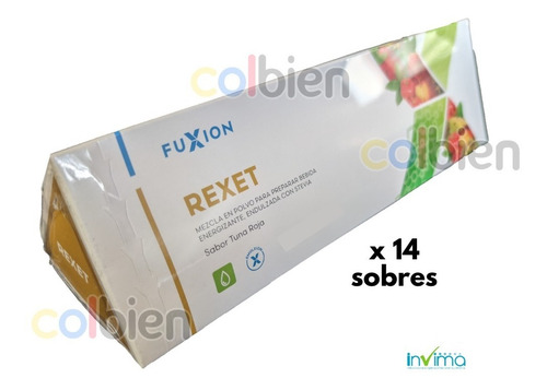 Nuevo Detox Higado Rexet Fuxion X14 Dias Efervescente