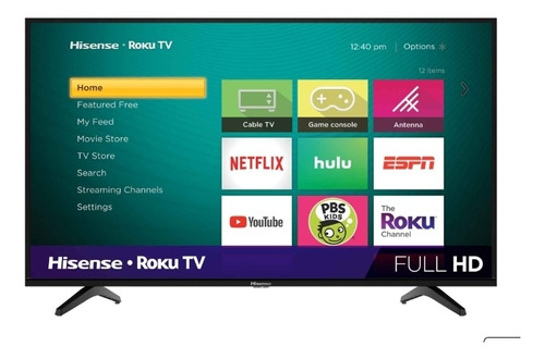 Smart Tv Hisense Full Hd 40 Pulgadas Con   Roku  H4 Serie 