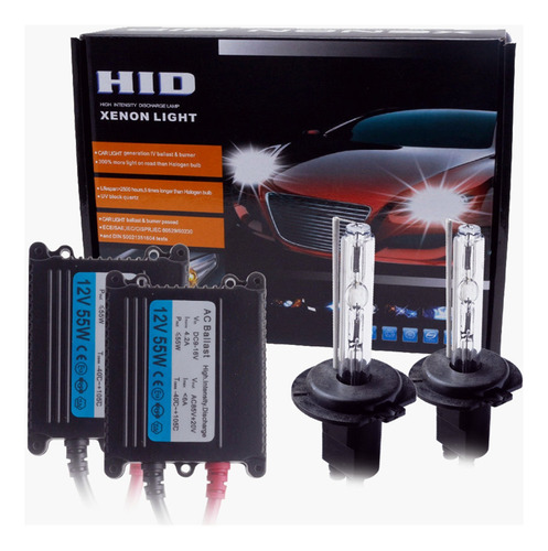 Xenon H7 Hid Kit 55w H4 Bi-xenon Lapm Fuente De Luz De