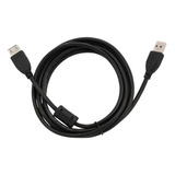 Cabo Extensor Usb 2.0 Macho X Femea 5 Metros Extensão Usb 2 Cor Preto