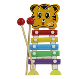 Xilofono Animalitos Instrumento Juguete Infantil Didactico Color Tigre