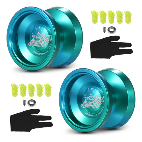 Paquete De Guantes Yoyo Ball Bearing Y Con Cordones Para Reg