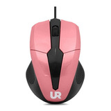 Mouse De Juego Urbano Gamer Ergonomico Diferentes Colores Color Rosa