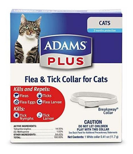 Adams Plus Collar De Pulgas Y Garrapatas, Todos Los Tamaños