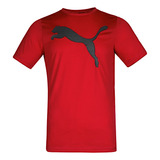 T-shirt Caballero Puma 58672411 Poliéster Rojo