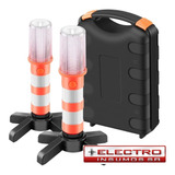 Kit De Balizas Vial Para Emergencia Ei-a26-002 Roja X 2 Unid