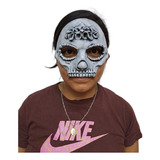 Máscara Antifaz Catrinas Y Catrin Mexicano Halloween Latex Color Catrina Tallada Flores