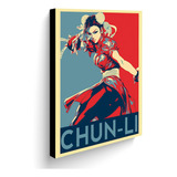 Cuadro Decorativo 50x30 Cms Chun-li