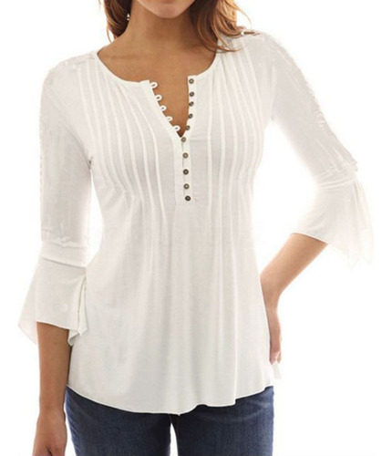 Blusa For Dama De Moda Casual Elegante Martha