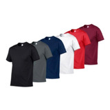 Kit 5 Camisa Blusa Camiseta Masculina Básica Lisa Plus Size