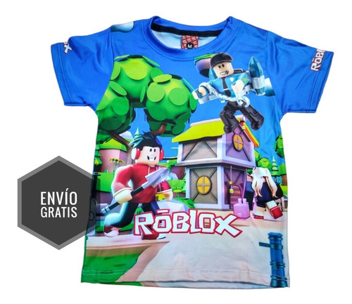 Playera Sublimada Full Print Niño Sonic. 