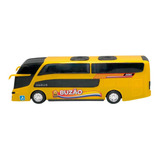 Mini Onibus De Brinquedo Infantil Carrinho Divertido Amarelo