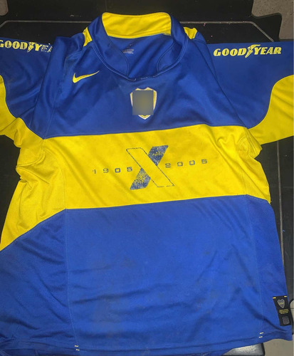 Camiseta De Boca Juniors, Retro 2005 Centenariooriginal