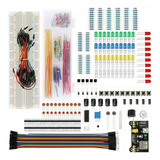 Kit Componentes Electrónicos 830 Puntos De Conexión