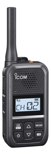 Radio Portátil Icom Ic-f200, 2w, 16 Canales, 450-470 Mhz