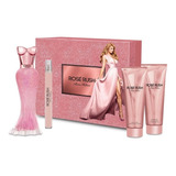 Set Perfume Paris Hilton Rose Rush 100% Original 4pzs Nuevo