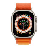 Apple Watch Ultra Gps+cell Titânio 49mm Laranja - G + Brinde