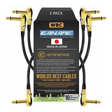 Cables Para Instrumentos 3 Units - 30 Inch - Canare Gs-6 - G