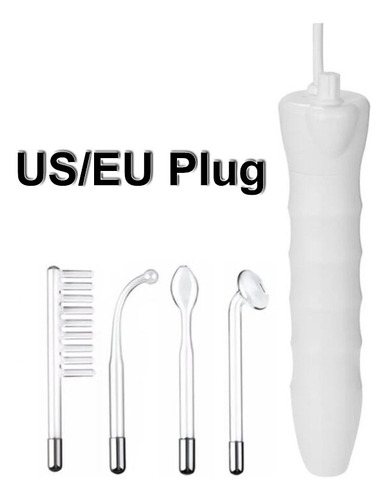 Facial Y Capilar De Alta Frecuencia Con 4 Electrodos Portáti