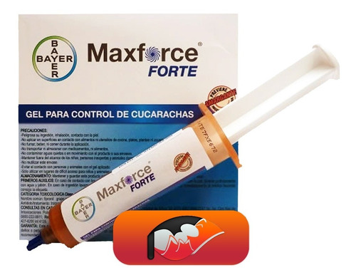 Maxforce  Forte Pack 4 Jeringa 30g Bayer Max Force Cucaracha