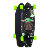 Skate Mini Cruiser Flying Montado Yoda 6,7 