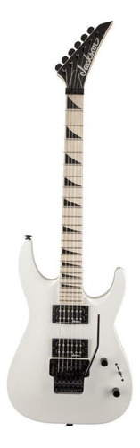 Guitarra Elétrica Jackson Js Series Js32 Dka Dinky De  Choupo Snow White Brilhante Com Diapasão De Bordo