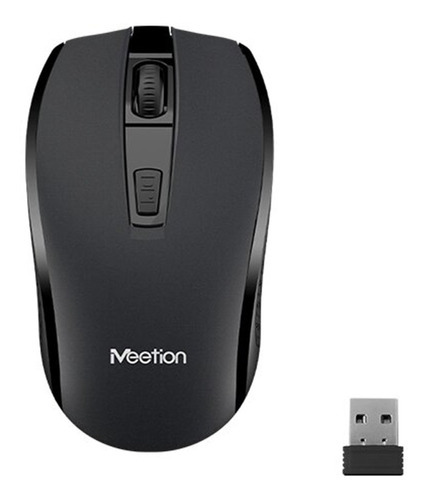 Mouse Meetion Portátil Bluetooth Inalambrico R560 Febo Color Gris