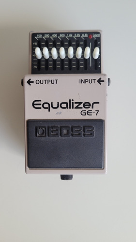 Pedal Boss Equalizer Ge-7 Equalizador 