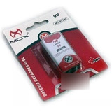 Bateria Recarregável Mox 9v 240 Mah Mo-9v240