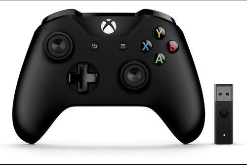 Joystick Xbox One + Adaptador Wireless Original Usado