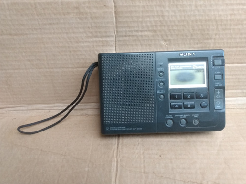 Rádio Digital Sony 12 Bands Modelo Icf - Sw30
