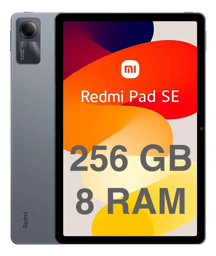 Tablet Xiaomi Redmi Pad Se 256gb 8ram Preto Capa + Pelicula 