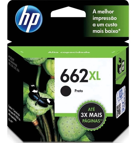 Cartucho Tinta Original Hp 662xl Deskjet 2516 2546 3516 3546