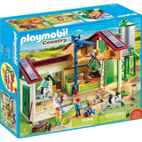 Playmobil 70132 Country Granja Con Silo Y Animales El Pehuen