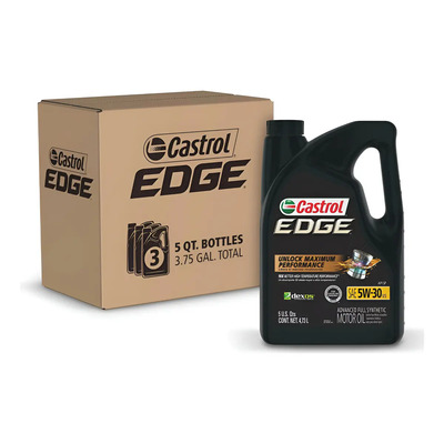 3 Aceites Castrol Edge 5w-30 Sintético 4.73l cada botella 14.19 L | Envío gratis